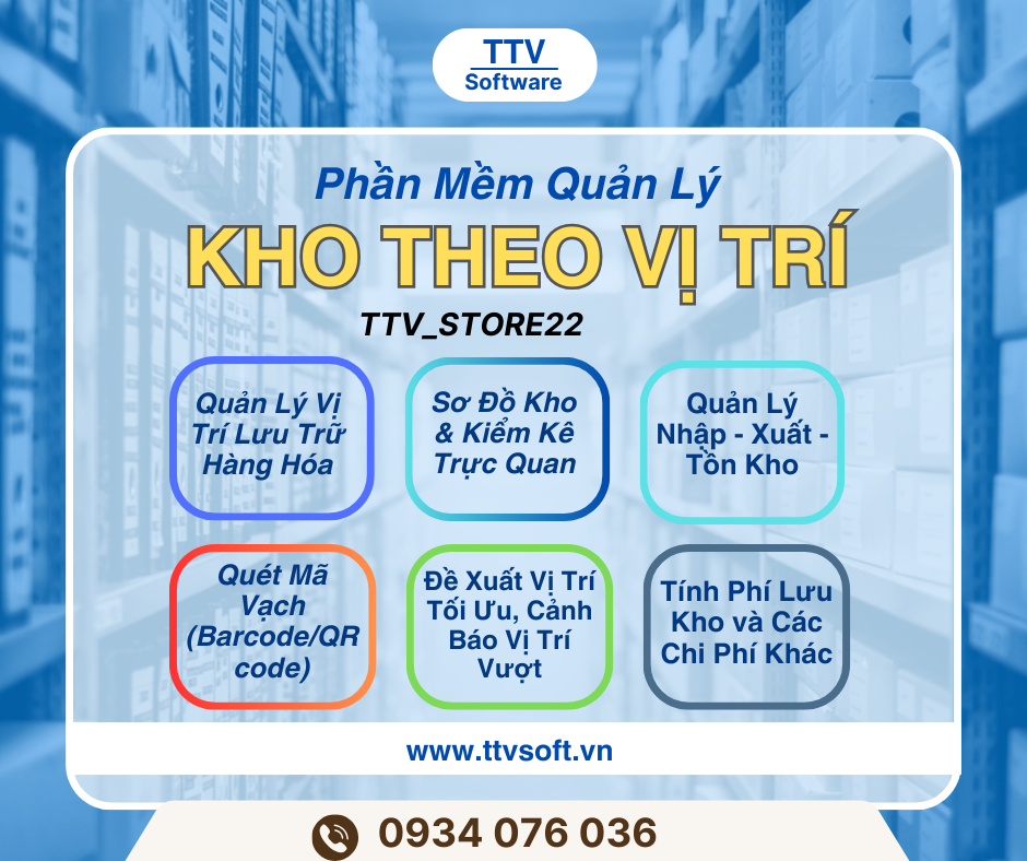 Phần Mềm Quản Lý Kho Lạnh Bằng Sơ Đồ Vị Trí Lưu Kho
